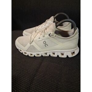 On Cloud 5 Womens Size 6.5 Running Shoes White Sneakers Mesh Low Top Swiss